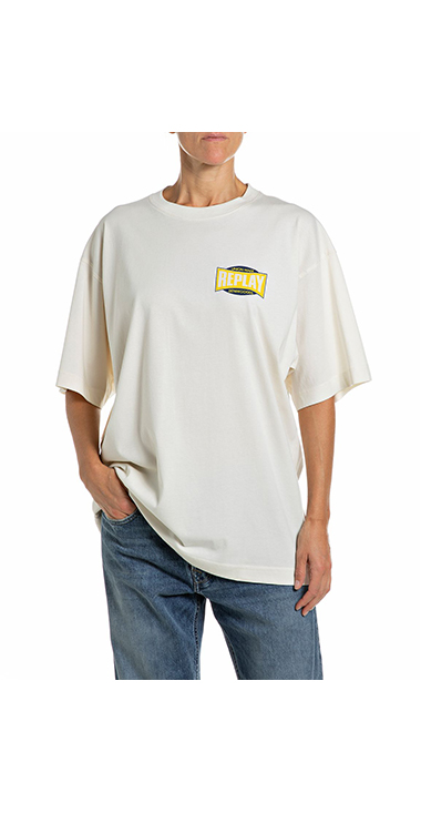 バックプリント オーバーサイズ Tシャツ